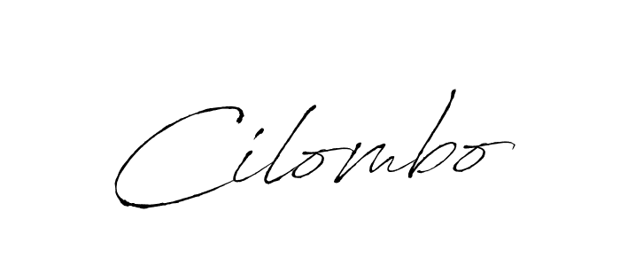 Create a beautiful signature design for name Cilombo. With this signature (Antro_Vectra) fonts, you can make a handwritten signature for free. Cilombo signature style 6 images and pictures png