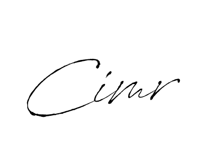 Cimr stylish signature style. Best Handwritten Sign (Antro_Vectra) for my name. Handwritten Signature Collection Ideas for my name Cimr. Cimr signature style 6 images and pictures png