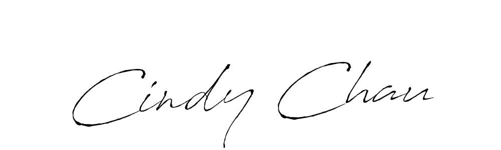 Create a beautiful signature design for name Cindy Chau. With this signature (Antro_Vectra) fonts, you can make a handwritten signature for free. Cindy Chau signature style 6 images and pictures png