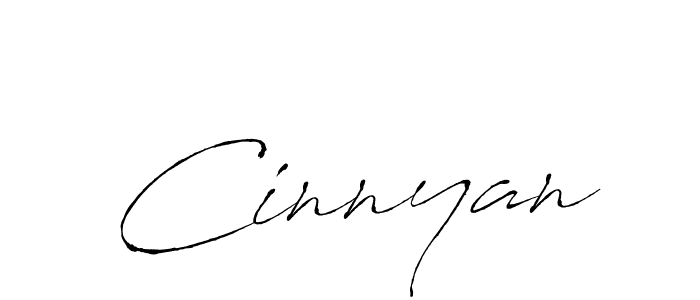 Make a beautiful signature design for name Cinnyan. With this signature (Antro_Vectra) style, you can create a handwritten signature for free. Cinnyan signature style 6 images and pictures png