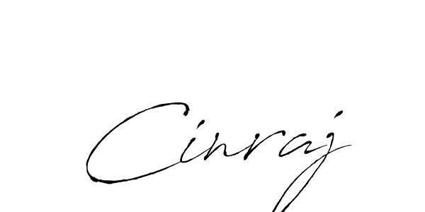 Use a signature maker to create a handwritten signature online. With this signature software, you can design (Antro_Vectra) your own signature for name Cinraj. Cinraj signature style 6 images and pictures png