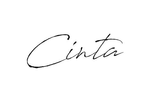 Antro_Vectra is a professional signature style that is perfect for those who want to add a touch of class to their signature. It is also a great choice for those who want to make their signature more unique. Get Cinta name to fancy signature for free. Cinta signature style 6 images and pictures png