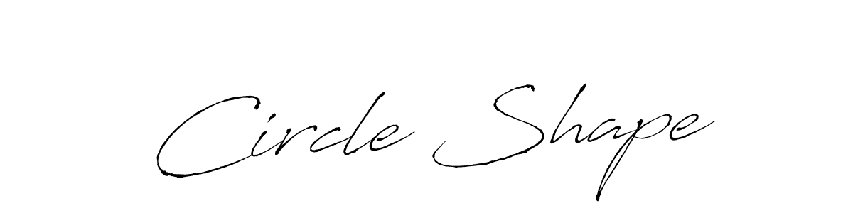 How to make Circle Shape signature? Antro_Vectra is a professional autograph style. Create handwritten signature for Circle Shape name. Circle Shape signature style 6 images and pictures png