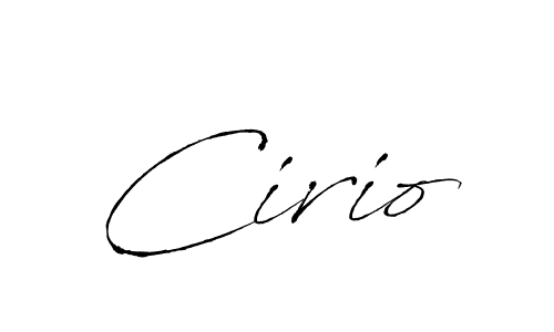 Create a beautiful signature design for name Cirio. With this signature (Antro_Vectra) fonts, you can make a handwritten signature for free. Cirio signature style 6 images and pictures png