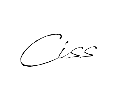 Make a beautiful signature design for name Ciss. With this signature (Antro_Vectra) style, you can create a handwritten signature for free. Ciss signature style 6 images and pictures png