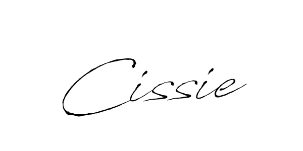 Create a beautiful signature design for name Cissie. With this signature (Antro_Vectra) fonts, you can make a handwritten signature for free. Cissie signature style 6 images and pictures png