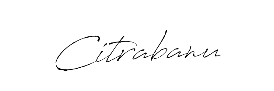 if you are searching for the best signature style for your name Citrabanu. so please give up your signature search. here we have designed multiple signature styles  using Antro_Vectra. Citrabanu signature style 6 images and pictures png