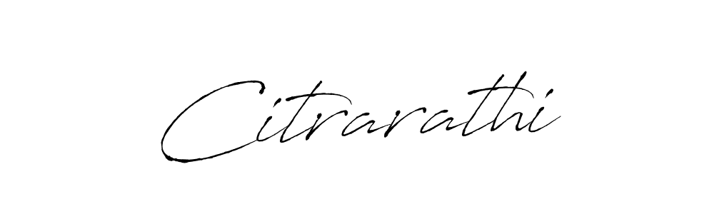 Make a beautiful signature design for name Citrarathi. With this signature (Antro_Vectra) style, you can create a handwritten signature for free. Citrarathi signature style 6 images and pictures png