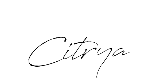 if you are searching for the best signature style for your name Citrya. so please give up your signature search. here we have designed multiple signature styles  using Antro_Vectra. Citrya signature style 6 images and pictures png