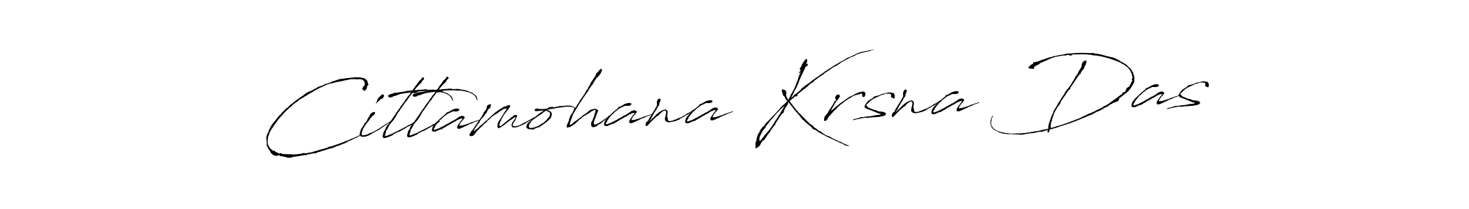 Cittamohana Krsna Das stylish signature style. Best Handwritten Sign (Antro_Vectra) for my name. Handwritten Signature Collection Ideas for my name Cittamohana Krsna Das. Cittamohana Krsna Das signature style 6 images and pictures png
