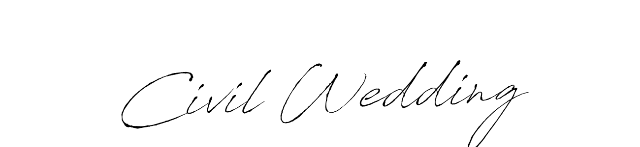 Antro_Vectra is a professional signature style that is perfect for those who want to add a touch of class to their signature. It is also a great choice for those who want to make their signature more unique. Get Civil Wedding name to fancy signature for free. Civil Wedding signature style 6 images and pictures png