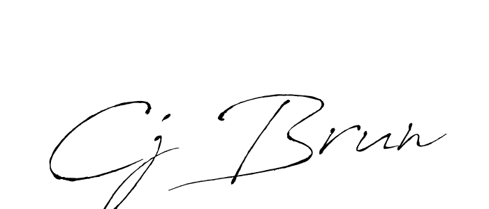 Use a signature maker to create a handwritten signature online. With this signature software, you can design (Antro_Vectra) your own signature for name Cj Brun. Cj Brun signature style 6 images and pictures png