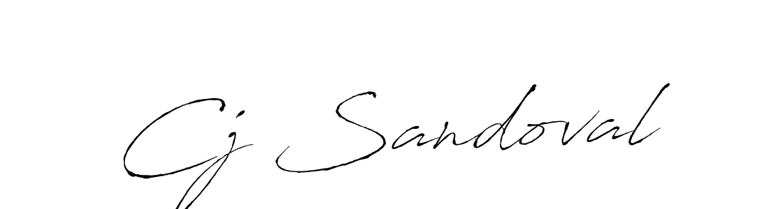 Create a beautiful signature design for name Cj Sandoval. With this signature (Antro_Vectra) fonts, you can make a handwritten signature for free. Cj Sandoval signature style 6 images and pictures png