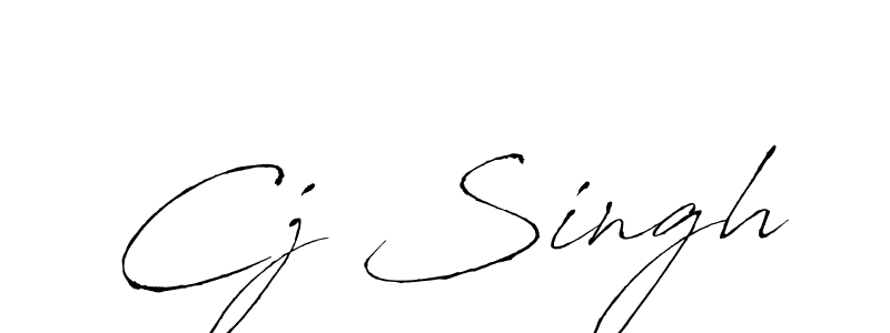 How to make Cj Singh name signature. Use Antro_Vectra style for creating short signs online. This is the latest handwritten sign. Cj Singh signature style 6 images and pictures png