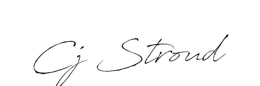 Cj Stroud stylish signature style. Best Handwritten Sign (Antro_Vectra) for my name. Handwritten Signature Collection Ideas for my name Cj Stroud. Cj Stroud signature style 6 images and pictures png
