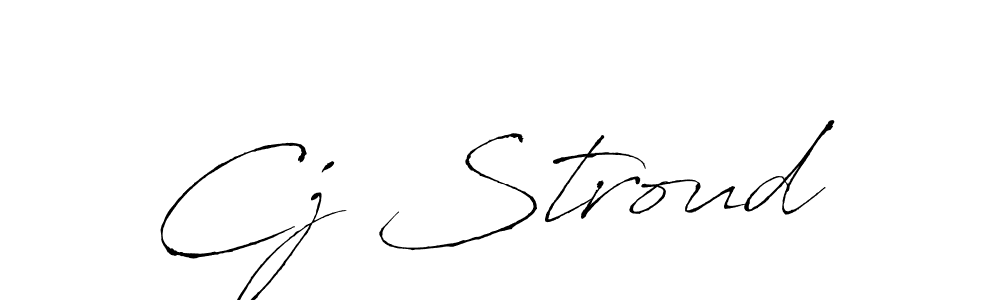 Also we have Cj Stroud  name is the best signature style. Create professional handwritten signature collection using Antro_Vectra autograph style. Cj Stroud  signature style 6 images and pictures png