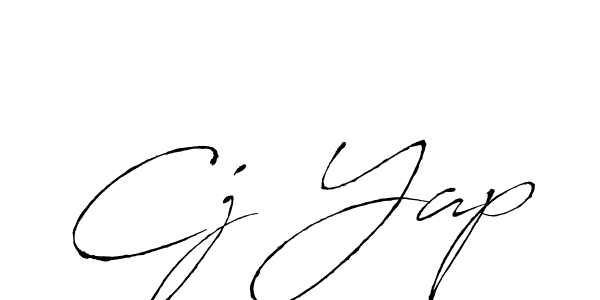 Antro_Vectra is a professional signature style that is perfect for those who want to add a touch of class to their signature. It is also a great choice for those who want to make their signature more unique. Get Cj Yap name to fancy signature for free. Cj Yap signature style 6 images and pictures png