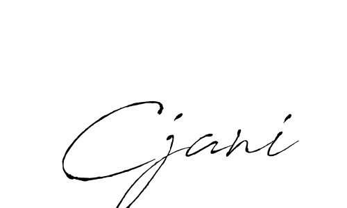 Make a beautiful signature design for name Cjani. Use this online signature maker to create a handwritten signature for free. Cjani signature style 6 images and pictures png