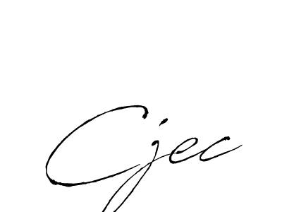 Also we have Cjec name is the best signature style. Create professional handwritten signature collection using Antro_Vectra autograph style. Cjec signature style 6 images and pictures png