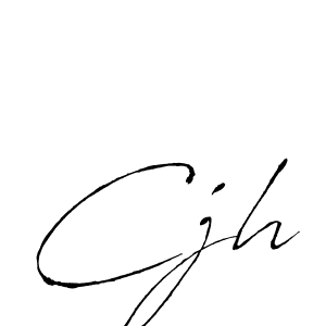 Create a beautiful signature design for name Cjh. With this signature (Antro_Vectra) fonts, you can make a handwritten signature for free. Cjh signature style 6 images and pictures png