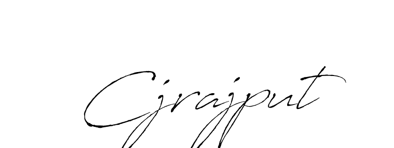 Make a beautiful signature design for name Cjrajput. Use this online signature maker to create a handwritten signature for free. Cjrajput signature style 6 images and pictures png
