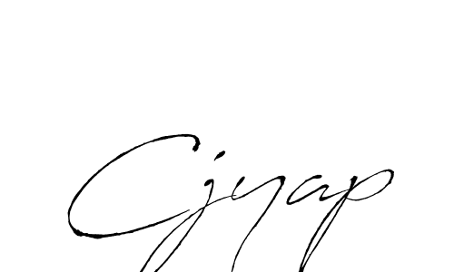 Once you've used our free online signature maker to create your best signature Antro_Vectra style, it's time to enjoy all of the benefits that Cjyap name signing documents. Cjyap signature style 6 images and pictures png