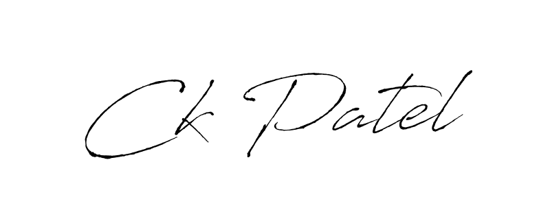 if you are searching for the best signature style for your name Ck Patel. so please give up your signature search. here we have designed multiple signature styles  using Antro_Vectra. Ck Patel signature style 6 images and pictures png