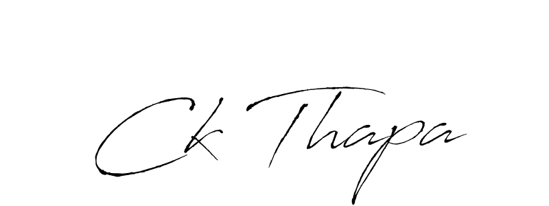 Also You can easily find your signature by using the search form. We will create Ck Thapa name handwritten signature images for you free of cost using Antro_Vectra sign style. Ck Thapa signature style 6 images and pictures png