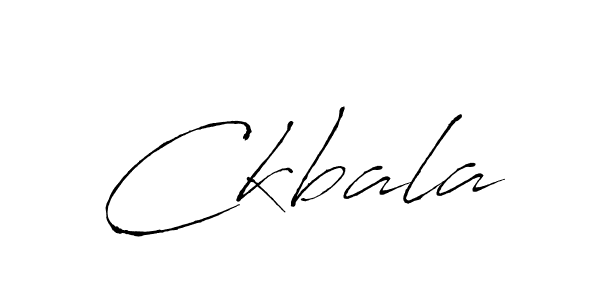 How to make Ckbala signature? Antro_Vectra is a professional autograph style. Create handwritten signature for Ckbala name. Ckbala signature style 6 images and pictures png