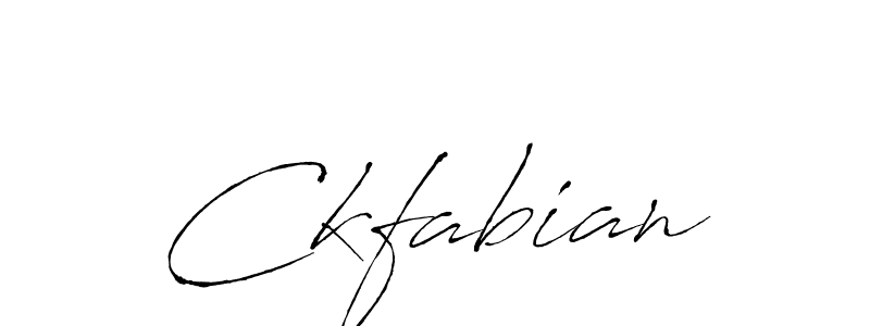 How to Draw Ckfabian signature style? Antro_Vectra is a latest design signature styles for name Ckfabian. Ckfabian signature style 6 images and pictures png