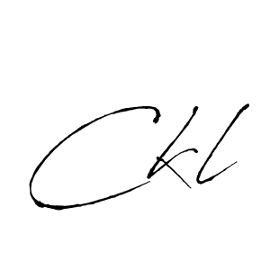 The best way (Antro_Vectra) to make a short signature is to pick only two or three words in your name. The name Ckl include a total of six letters. For converting this name. Ckl signature style 6 images and pictures png