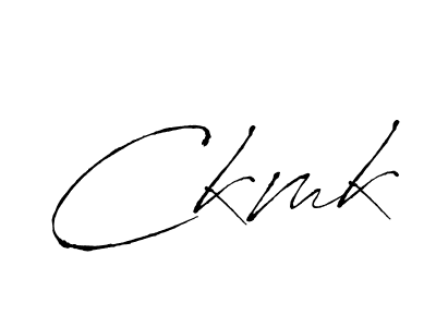 Antro_Vectra is a professional signature style that is perfect for those who want to add a touch of class to their signature. It is also a great choice for those who want to make their signature more unique. Get Ckmk name to fancy signature for free. Ckmk signature style 6 images and pictures png