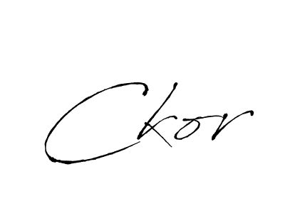 How to Draw Ckor signature style? Antro_Vectra is a latest design signature styles for name Ckor. Ckor signature style 6 images and pictures png