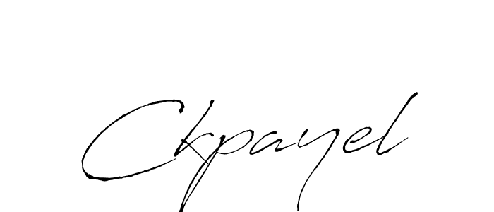 Create a beautiful signature design for name Ckpayel. With this signature (Antro_Vectra) fonts, you can make a handwritten signature for free. Ckpayel signature style 6 images and pictures png