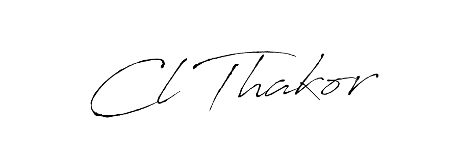 It looks lik you need a new signature style for name Cl Thakor. Design unique handwritten (Antro_Vectra) signature with our free signature maker in just a few clicks. Cl Thakor signature style 6 images and pictures png