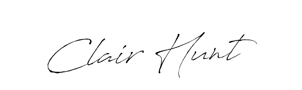 Also You can easily find your signature by using the search form. We will create Clair Hunt name handwritten signature images for you free of cost using Antro_Vectra sign style. Clair Hunt signature style 6 images and pictures png