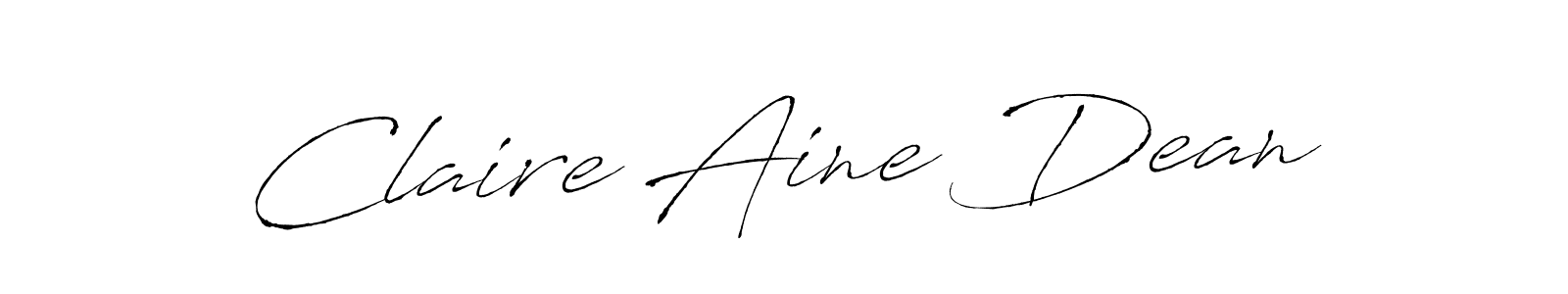 Create a beautiful signature design for name Claire Aine Dean. With this signature (Antro_Vectra) fonts, you can make a handwritten signature for free. Claire Aine Dean signature style 6 images and pictures png