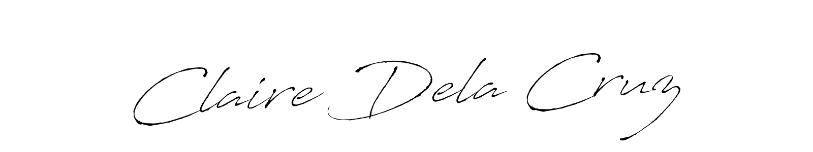 Make a beautiful signature design for name Claire Dela Cruz. With this signature (Antro_Vectra) style, you can create a handwritten signature for free. Claire Dela Cruz signature style 6 images and pictures png