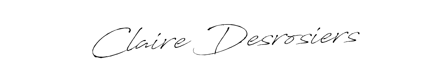Also You can easily find your signature by using the search form. We will create Claire Desrosiers name handwritten signature images for you free of cost using Antro_Vectra sign style. Claire Desrosiers signature style 6 images and pictures png