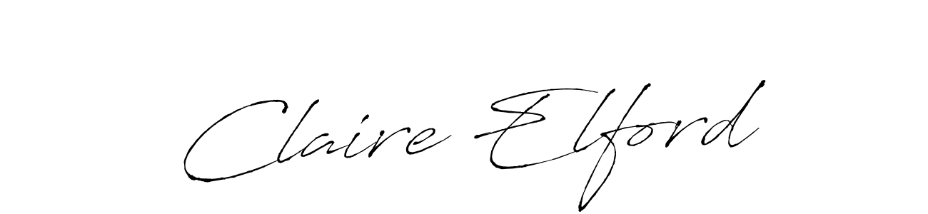 Create a beautiful signature design for name Claire Elford. With this signature (Antro_Vectra) fonts, you can make a handwritten signature for free. Claire Elford signature style 6 images and pictures png
