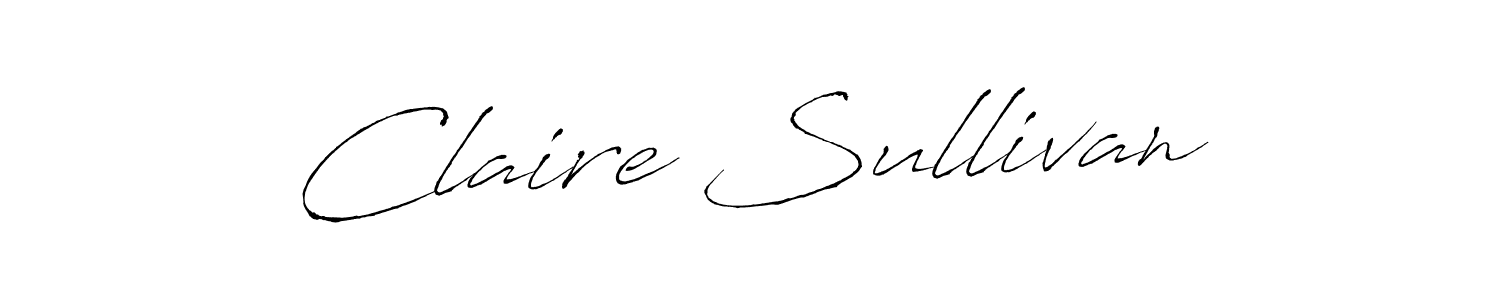 Make a beautiful signature design for name Claire Sullivan. With this signature (Antro_Vectra) style, you can create a handwritten signature for free. Claire Sullivan signature style 6 images and pictures png