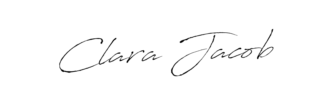 Use a signature maker to create a handwritten signature online. With this signature software, you can design (Antro_Vectra) your own signature for name Clara Jacob. Clara Jacob signature style 6 images and pictures png