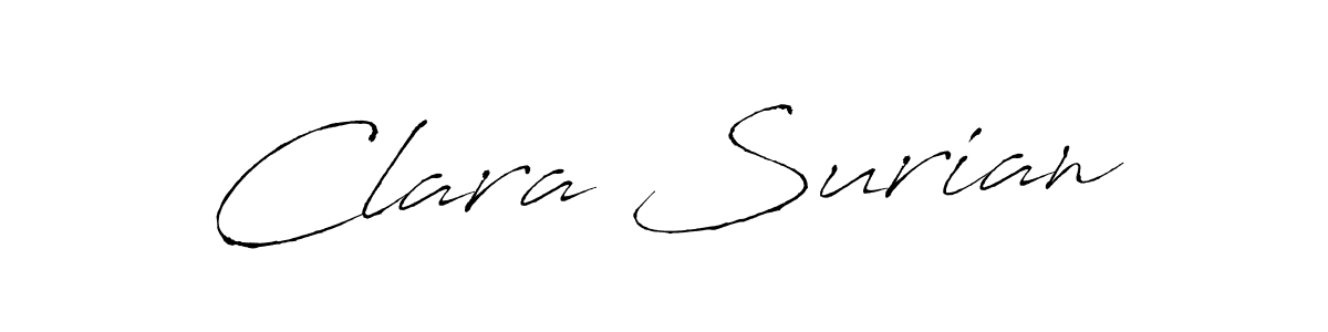 Also You can easily find your signature by using the search form. We will create Clara Surian name handwritten signature images for you free of cost using Antro_Vectra sign style. Clara Surian signature style 6 images and pictures png