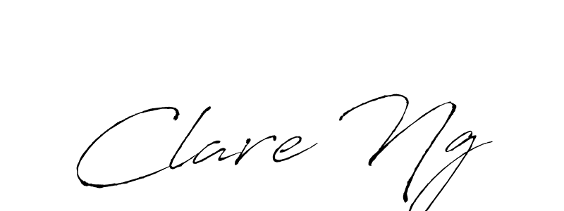 The best way (Antro_Vectra) to make a short signature is to pick only two or three words in your name. The name Clare Ng include a total of six letters. For converting this name. Clare Ng signature style 6 images and pictures png