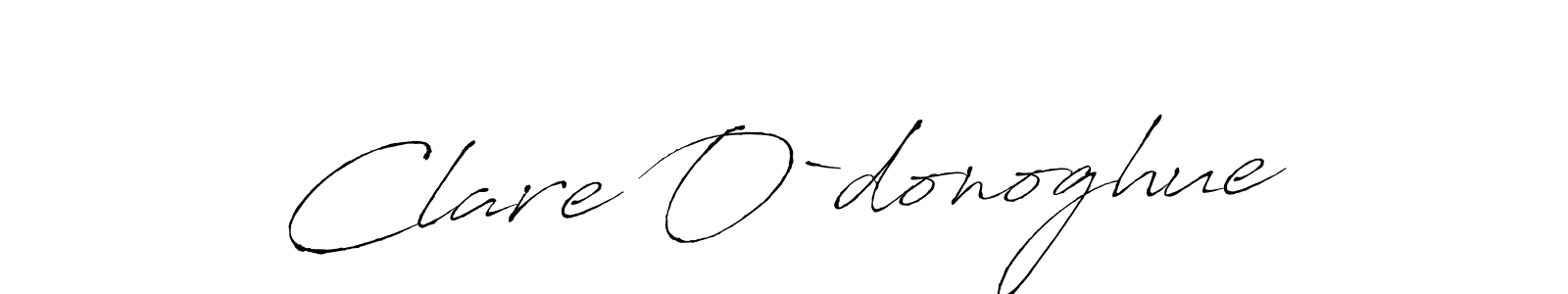 Clare O`donoghue stylish signature style. Best Handwritten Sign (Antro_Vectra) for my name. Handwritten Signature Collection Ideas for my name Clare O`donoghue. Clare O`donoghue signature style 6 images and pictures png