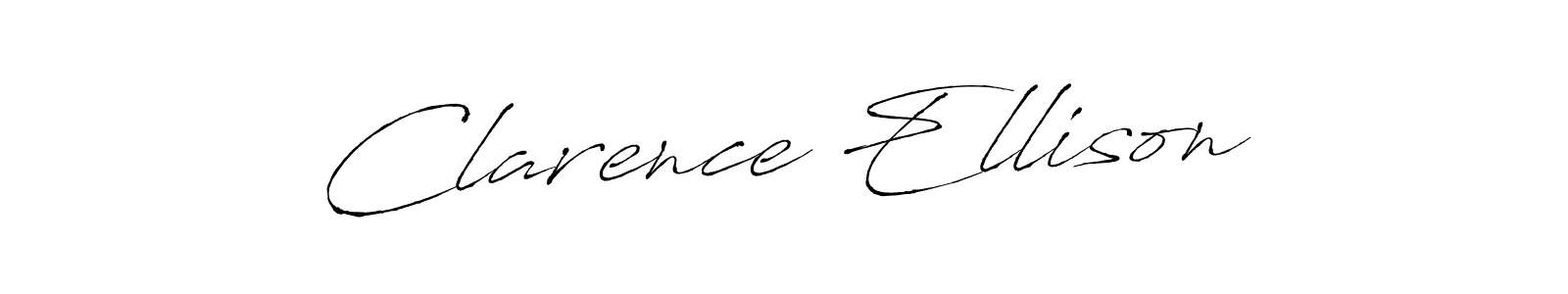 Clarence Ellison stylish signature style. Best Handwritten Sign (Antro_Vectra) for my name. Handwritten Signature Collection Ideas for my name Clarence Ellison. Clarence Ellison signature style 6 images and pictures png