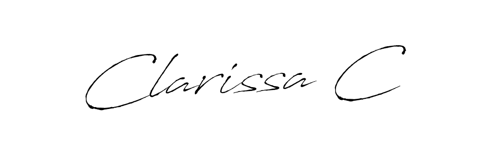 if you are searching for the best signature style for your name Clarissa C. so please give up your signature search. here we have designed multiple signature styles  using Antro_Vectra. Clarissa C signature style 6 images and pictures png