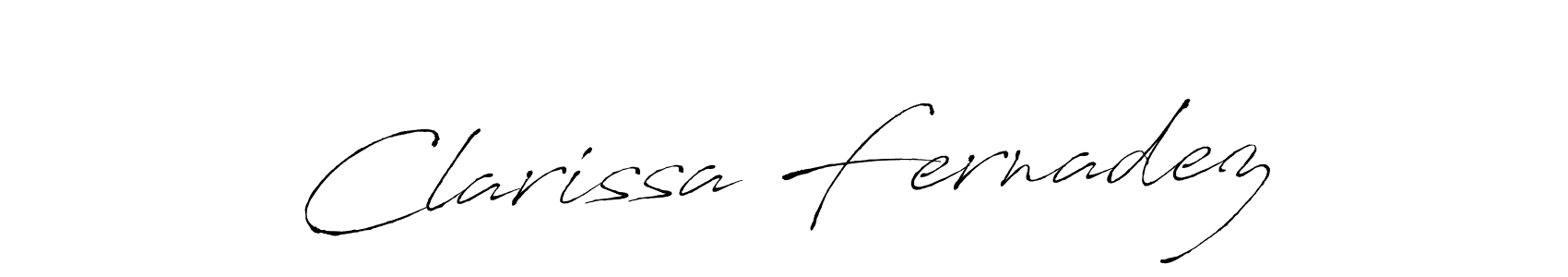 Use a signature maker to create a handwritten signature online. With this signature software, you can design (Antro_Vectra) your own signature for name Clarissa Fernadez. Clarissa Fernadez signature style 6 images and pictures png