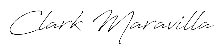 Give your name Clark Maravilla an exquisite flair with the Antro_Vectra script font. Ideal for contracts, resumes, and formal letterheads. Clark Maravilla signature style 6 images and pictures png