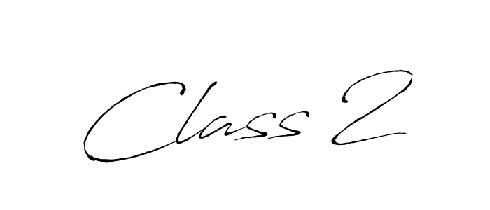 You should practise on your own different ways (Antro_Vectra) to write your name (Class 2) in signature. don't let someone else do it for you. Class 2 signature style 6 images and pictures png